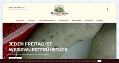 Desktop Screenshot of gasthaus-hilger.de